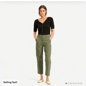 Everlane straight leg crop